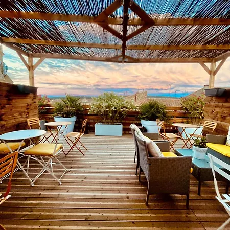 Les Anges De Sigean, D'hotes De Luxe,rooftop Panoramique Avec Jacuzzi 4* 西让