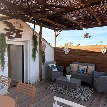 فندق مبيت وإفطار Les Anges De Sigean, D'hotes De Luxe,rooftop Panoramique Avec Jacuzzi 4*