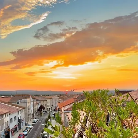 Les Anges De Sigean, D'hotes De Luxe,rooftop Panoramique Avec Jacuzzi فندق مبيت وإفطار سيجيان